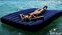 Beautiful girl  big boobs  nude beach  nude in public  nudist  outdoor  blonde  hot bitch  naked girl  naked in public  slow motion  big tits