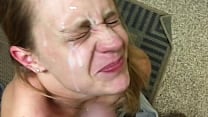 Skinny Employee fuckt on floor breakroom   BOSS gives her Double cumshot in eyes Skinny Employee fuckt on floor breakroom   BOSS gives her Double cumshot in eyes