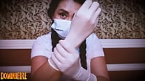 Medical Fetish Long Latex Gloves ASMR