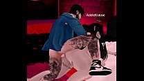 IMVU Adele Krause con cliente