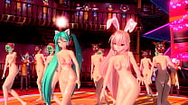 Hatsune Miku amp Megurine Luka World end dancehall Hatsune Miku amp Megurine Luka World end dancehall
