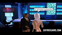 A sexy 3D blonde big tit babe is riding a big cock A sexy 3D blonde big tit babe is riding a big cock