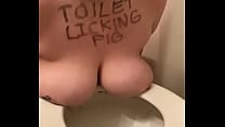 Fuckpig porn justafilthycunt humiliating toilet porn licking oinking and grunting like a horny hogbitch Fuckpig porn justafilthycunt humiliating toilet porn licking oinking and grunting like a horny hogbitch