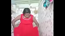 Swathi naidu wearing dress after bath part 2