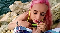 Picked up a slut at the seaside and she gave me a public blowjob on a crowded pier Picked up a slut at the seaside and she gave me a public blowjob on a crowded pier
