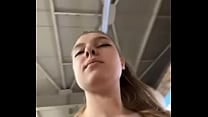 Extreme squirting on public place Sitting on cam and fingering anal