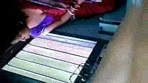Hot Bengali Aunty Exposing Boobs Through Black Bra In Train Hot Bengali Aunty Exposing Boobs Through Black Bra In Train
