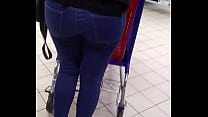 Beautiful walk ass at store