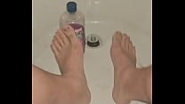 Rando Nude Bathing and Feet Fetish