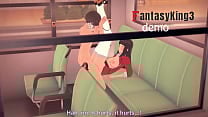 Hinata on the bus uniform Naruto Promo full video on RED