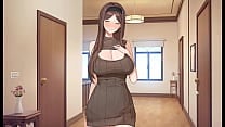 Summer Clover HAREM HENTAI GAME Ep 10 CUM TWICE on her cute brunette face