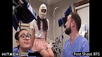 Human Guinea Pig Gets Mandatory Hitachi Orgasms From Nurse Patient 135