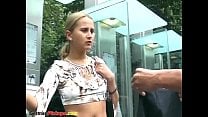 cute german teen picked up for porn