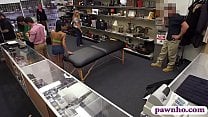 Asian babe gets pounded on massage table by pawn guy Asian babe gets pounded on massage table by pawn guy