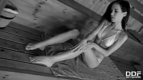 Steamy Sauna Sole Licking Steamy Sauna Sole Licking