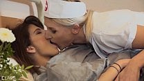 Teen caught masturbating by lesbian nurse and she gets pussy licked and intense fingering Teen caught masturbating by lesbian nurse and she gets pussy licked and intense fingering