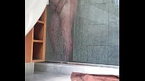 Fat wife caught masturbating in shower Fat wife caught masturbating in shower