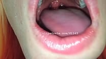 Mouth Fetish   Kristy Mouth Part2 Video1