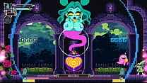 Flip Witch   Pixel HENTAI Game   Ep 13 monster cock titjob and facial cumshot  