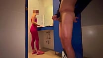 I hide in the women  039 s locker room at the gym and surprise a girl who helps me finish cumming I hide in the women  039 s locker room at the gym and surprise a girl who helps me finish cumming