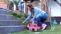 The Horny Gardener Busty Babe Gets Jizzed On Natural Tits The Horny Gardener Busty Babe Gets Jizzed On Natural Tits