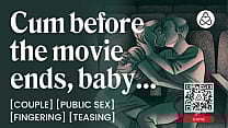 ASMR Audio Porn  Public Movie Theater Fuck with Girlfriend  ndash  Fingering  amp  Teasing  ndash  Erotic Audio Roleplay ASMR Audio Porn  Public Movie Theater Fuck with Girlfriend  ndash  Fingering  amp  Teasing  ndash  Erotic Audio Roleplay