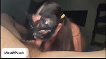 Miss69Peach extreme face fuck