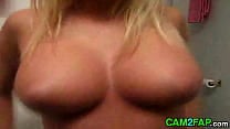 Blonde Teen Shows Huge Tits Webcam Porn