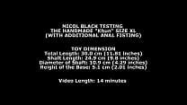 Nicol Black Testing The Handmade Khun Size XL With Additional Anal Fisting TWT267