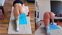 Naughty and Naked Dual Cam Yoga Will Make Your Heart Race