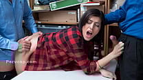 Audrey Royal Getting Dicked by Two Mall Officers for Shoplifting Pervcop