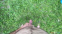 first outdoor Masturbation for 2024 