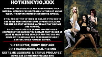 Hotkinkyjo Kinky Niky and Dirtygardengirl anal fisting extreme lesbians amp triple prolapse Hotkinkyjo Kinky Niky and Dirtygardengirl anal fisting extreme lesbians amp triple prolapse