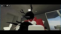 A roblox demon dicks down a whore in missionary