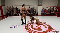 Looser wrestler fucked by audience