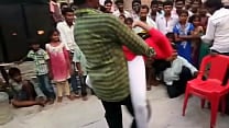 Indian girl hot recording dance at village Indian girl hot recording dance at village