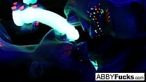 Black Light Rainy Night with Abigal Mac amp Ava Addams