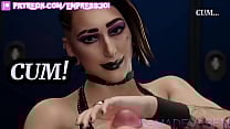 Hentai JOI  Obey The Goth Mommy And Cum For Her  femdom  boobs  degradation 