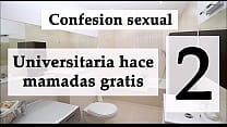Confesi oacute n sexual Ella mamando por vicio 2 Audio espa ntilde ol Confesi oacute n sexual Ella mamando por vicio 2 Audio espa ntilde ol