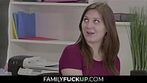 FamilyFuckUp com Precious Teen and 039 s Boyfriend Fucking at the Office Jojo Kiss Eric John Sheena Ryder