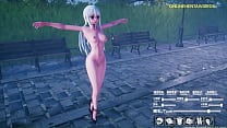 Cute Anime girl dancing and getting fucked part 1