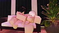 Getting ran through by a hung Futanari in roblox Getting ran through by a hung Futanari in roblox