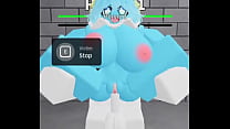 Blue girl got lost to a battle Blue girl got lost to a battle