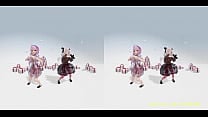 vr180 aqason mmd 3d dance