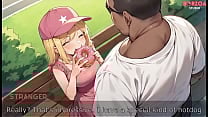 I meet this blonde innocent girl in park and offer her my lolipop