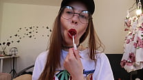 Nothing Unusual Just Sucking Chupa Chups