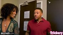 Trickery Ebony babe Misty Stone gets fucked by a BBC