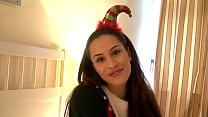 Layla Lane touches herself and sucks my dick on Xmas Day Layla Lane touches herself and sucks my dick on Xmas Day