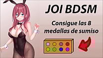 JOI Consigue las 8 medallas BDSM