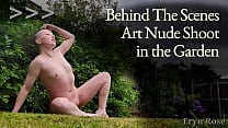 Behind the scenes Shooting Art Nudes in the Garden with DGPhotoArt